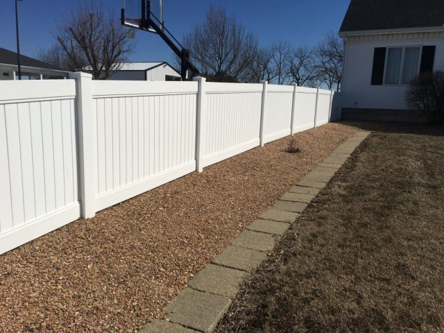 vinyl fence affordable platte city mo smithville mo